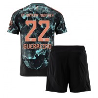 Maglia Calcio Bayern Munich Raphael Guerreiro #22 Seconda Divisa Bambino 2024-25 Manica Corta (+ pantaloncini)